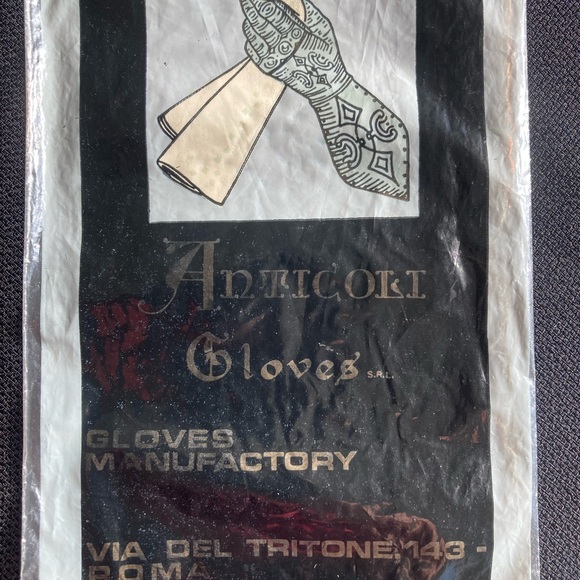 VTG Leather Gloves Italian Leather by Anticoli - Picture 15 of 16